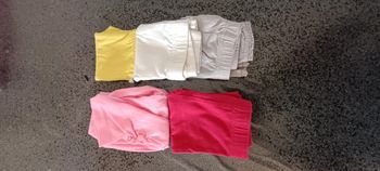 Lot legging court fille 3 mois