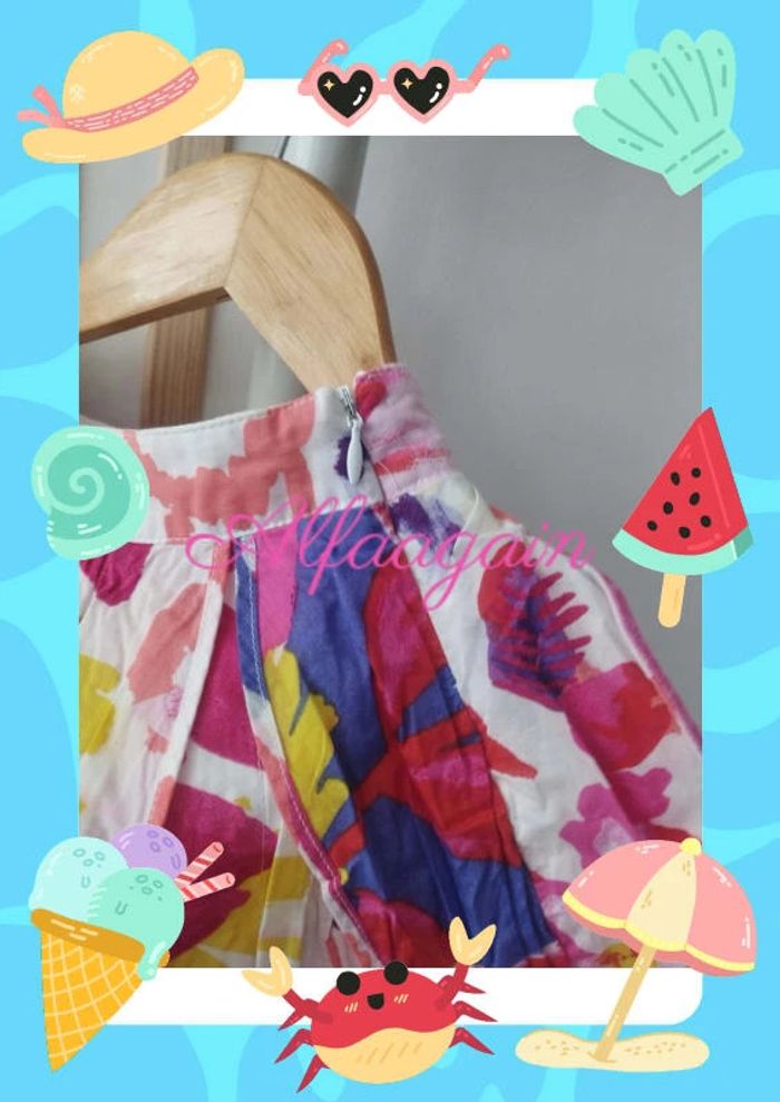 Jupe foulard catimini folk a Tijuana 4ans  neuve - photo numéro 5