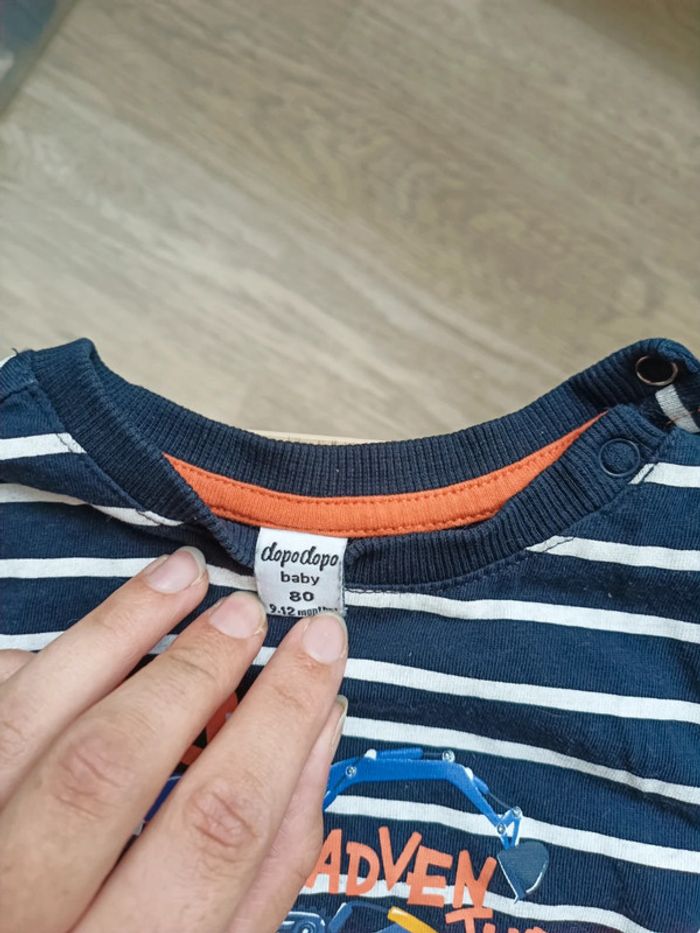 Lot de 4 T-shirts manches longues - photo numéro 4