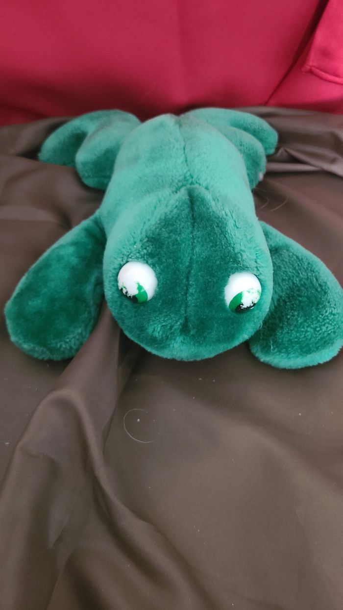 peluche grenouille vintage bruit - photo numéro 3