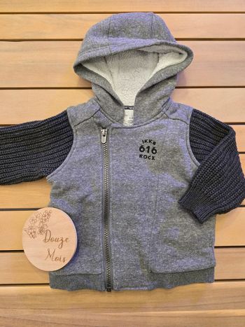 Manteau IKKS 12 mois sherpa