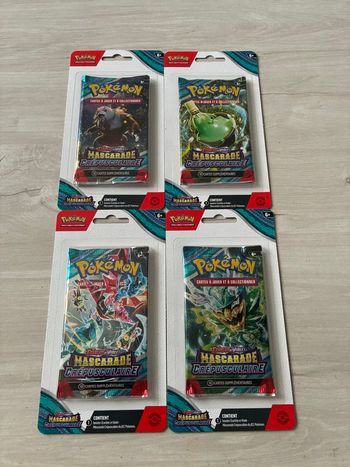 Blister carton EV6 Mascarade Crépusculaire