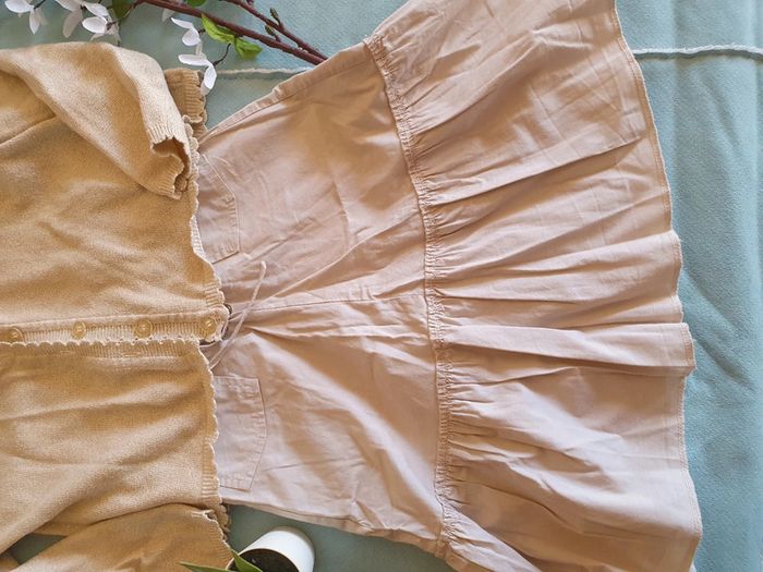 🤎Joli ensemble jupe + gilet 6 ans🤎 - photo numéro 2