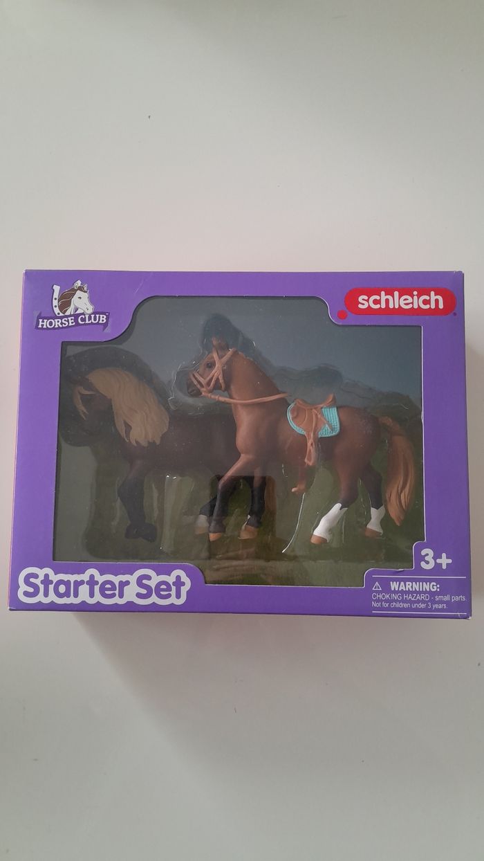 Coffret schleich neuf mes 1ers chevaux