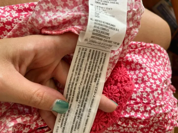Combi short rose à étoiles - Hollister - M - photo numéro 8