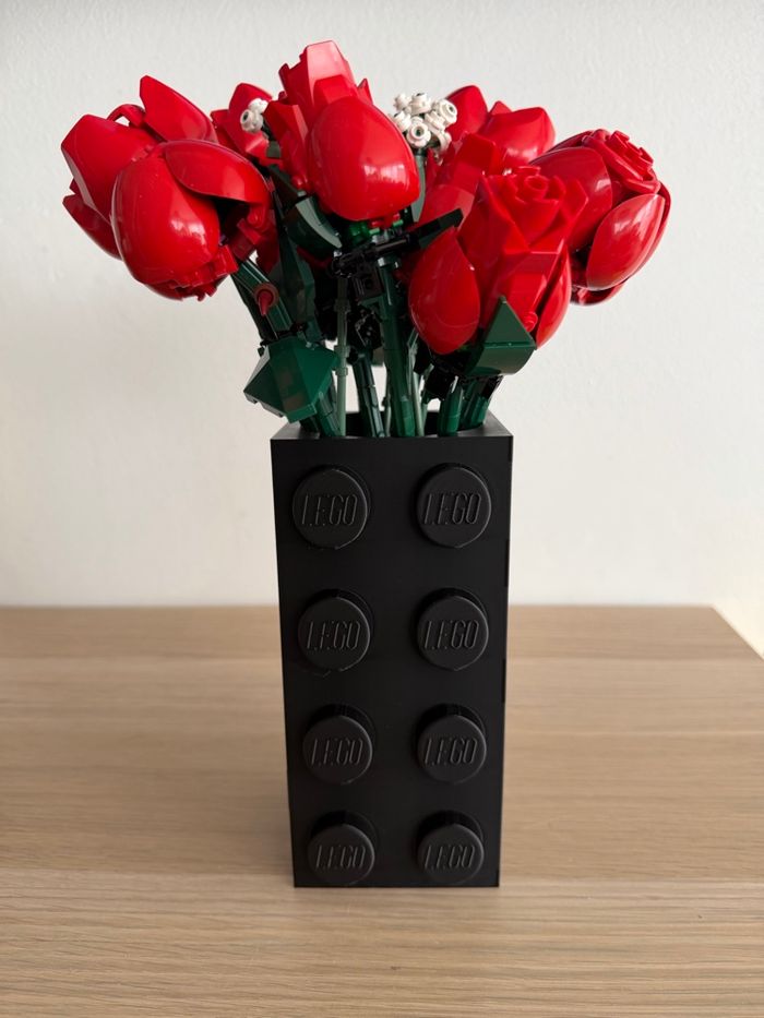 Vase briques idéal fleurs lego 3D - photo numéro 4