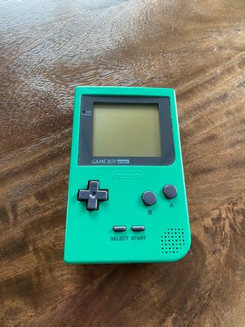 Game boy pocket verte