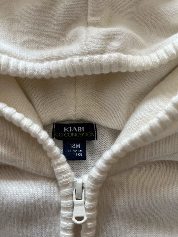 Gilet à capuche 18 mois - photo numéro 3