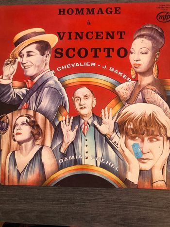 Vinyle 33t Hommage à Vincent Scott