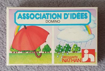 Jeu éducatif pour jeunes enfants "Domino - Association d'idées" (Dès 4 ans) / Découverte Nathan