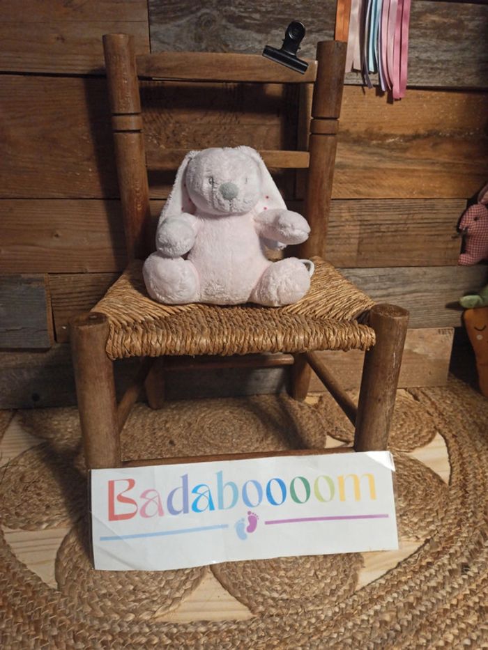 Peluche lapin musical rose Simba toys tbe