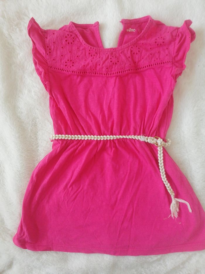 Robe gémo fuschia