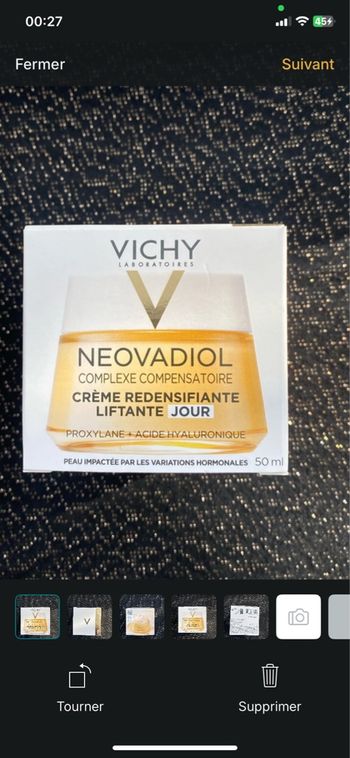 Vichy crème neuve différentes gammes