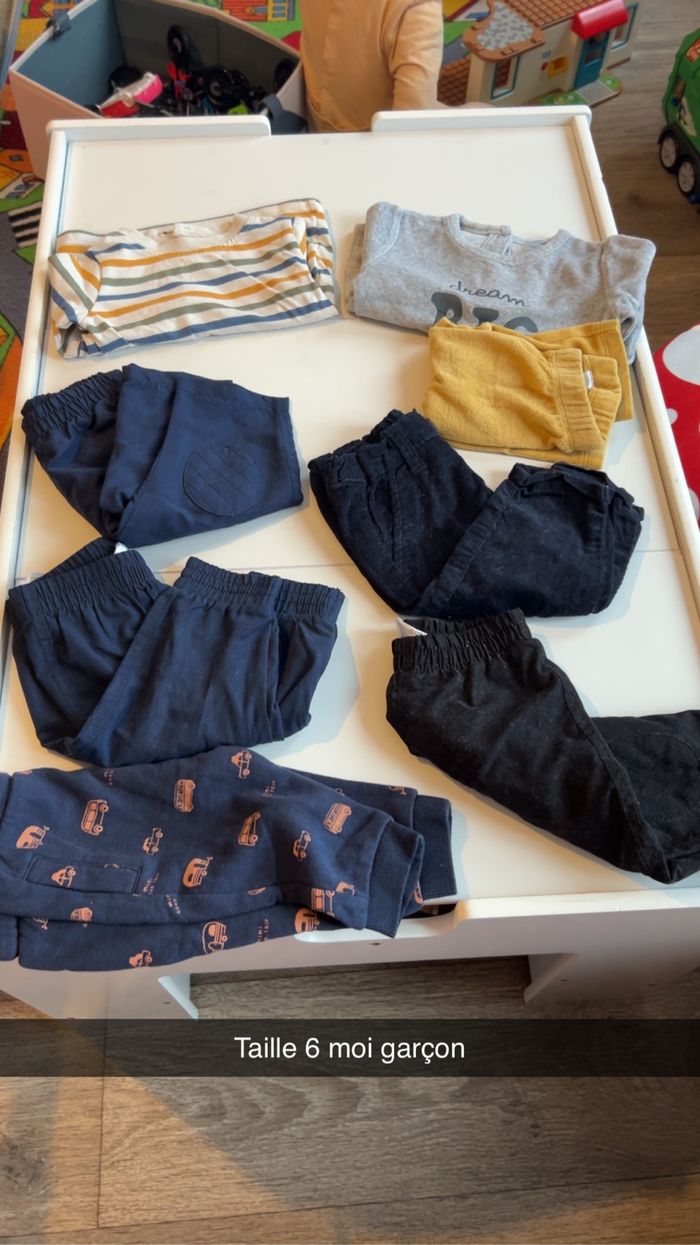 Lot vêtements 6 moi garçon - photo numéro 3