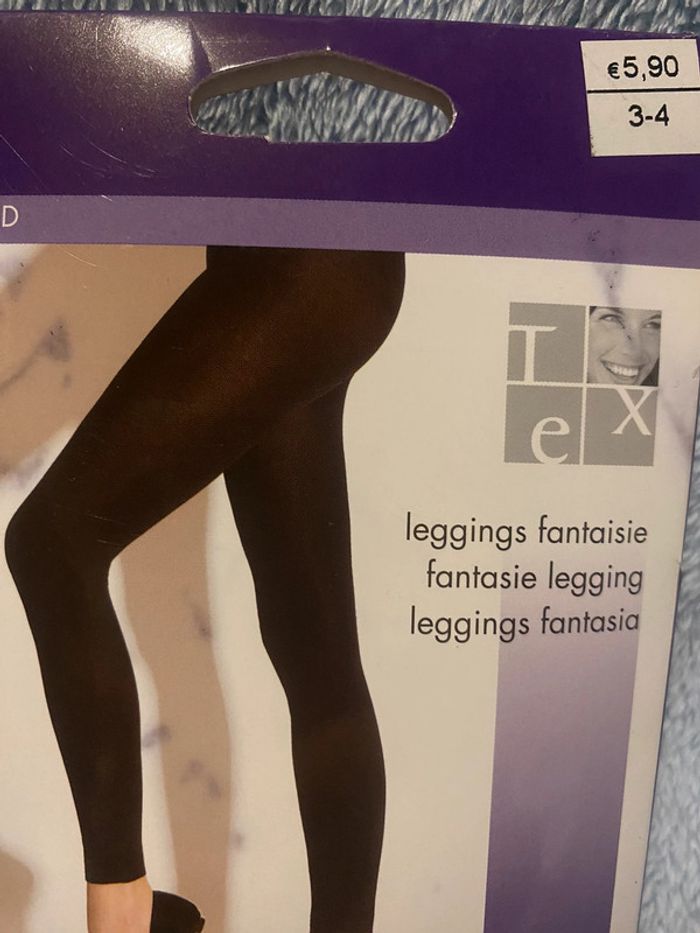 Legging fantaisie anthracite Tex 13 - photo numéro 3