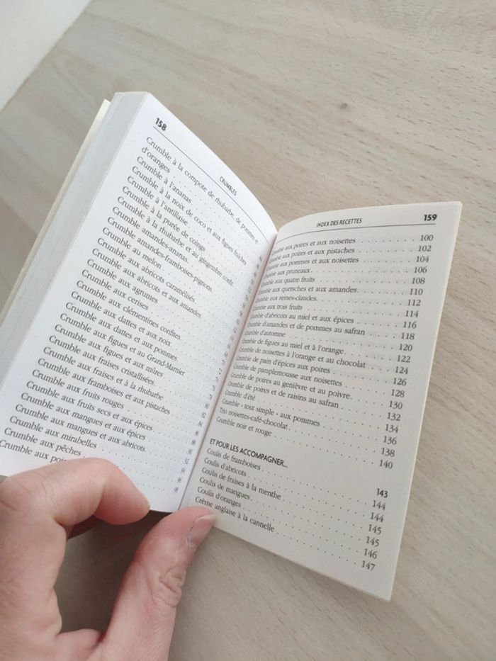 Lot 3 livres Crumbles recettes au pain perdu faites sauter les crêpes - photo numéro 9