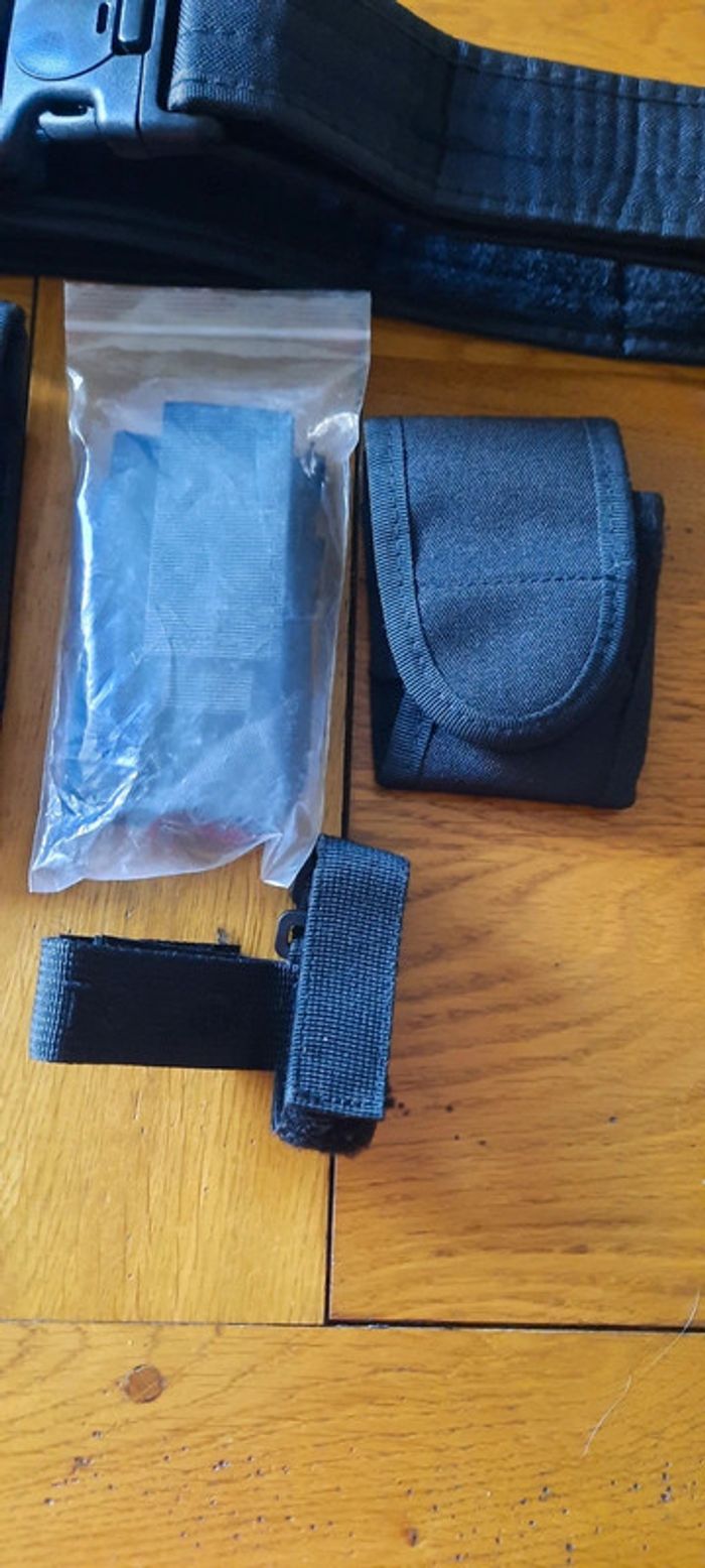 ceinturon d'intervention + porte-accessoires - Noir - TOE - photo numéro 3