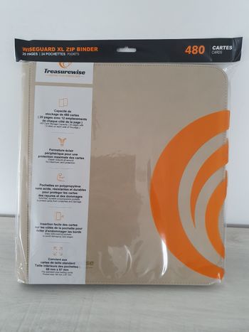 Portfolio TreasureWise Zip Binder 480 Sable