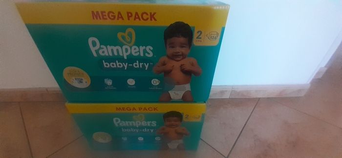 248 couches Pampers Baby Dry Taille 2 - photo numéro 2