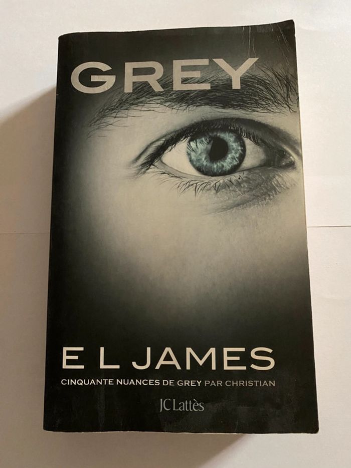 Livre E.L James - Cinquante nuances de Grey par Christian