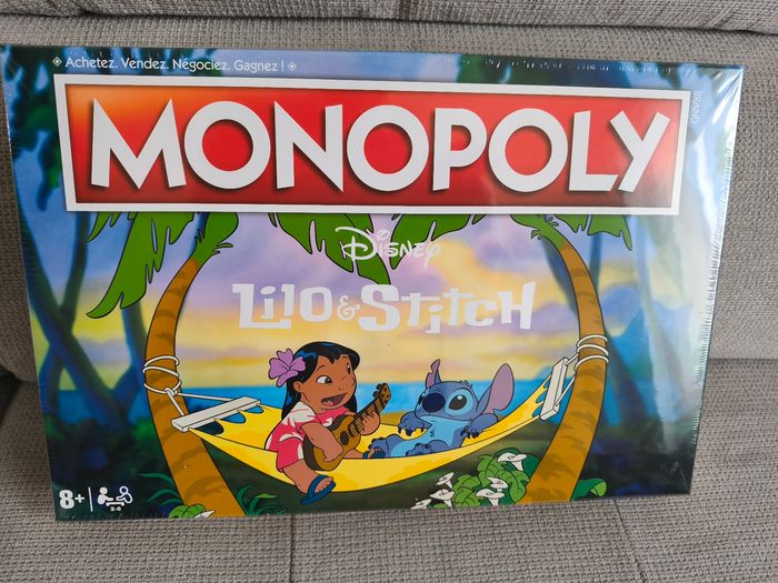 🎁 Monopoly lilo et Stitch Neuf 🎁 - photo numéro 2