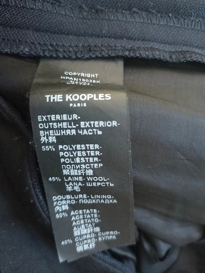 Pantalon de costume The Kooples  taille M - photo numéro 4