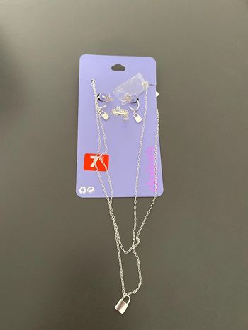 Ensemble bijoux cadenas claire ´s neuf