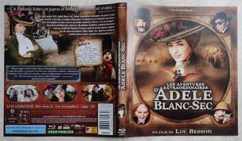 Jaquette Adele Blanc-Sec pour boitier blu-ray
