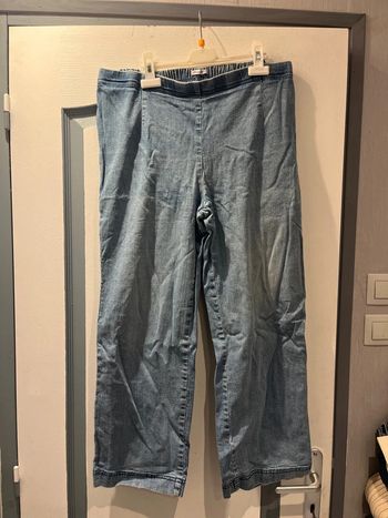 Jeans jambes larges