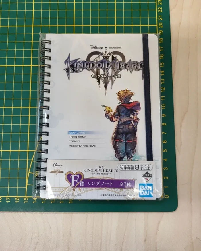 Carnet à spirale Kingdom Hearts Ichibankuji - photo numéro 3