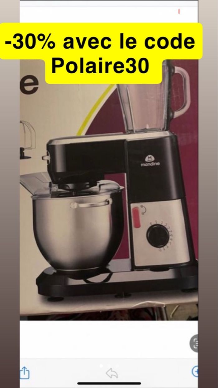 Robot de cuisine mandine