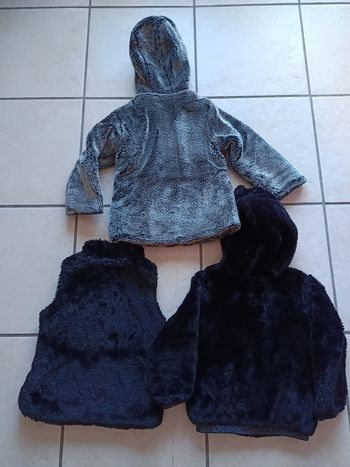 Lot vestes Orchestra+Kiabi 3-4 ans