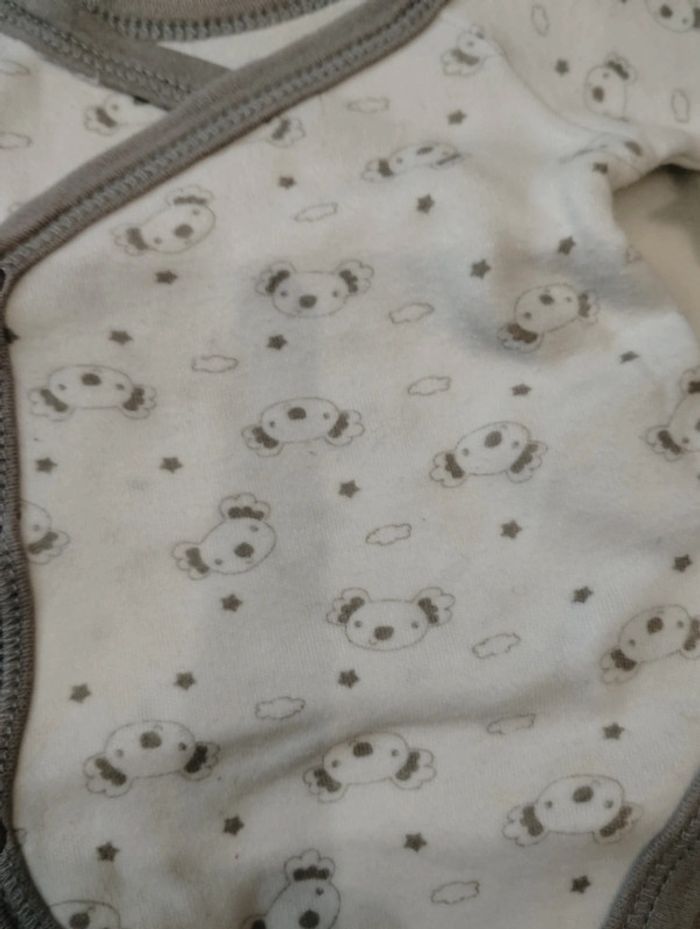 Lot de bodies caches cœur pour "Mini baby" - photo numéro 11