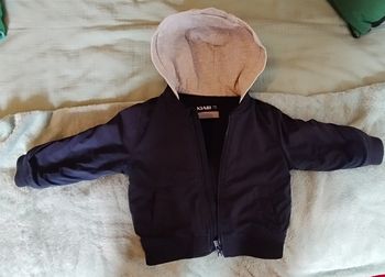 Blouson bleu marine hiver kiabi