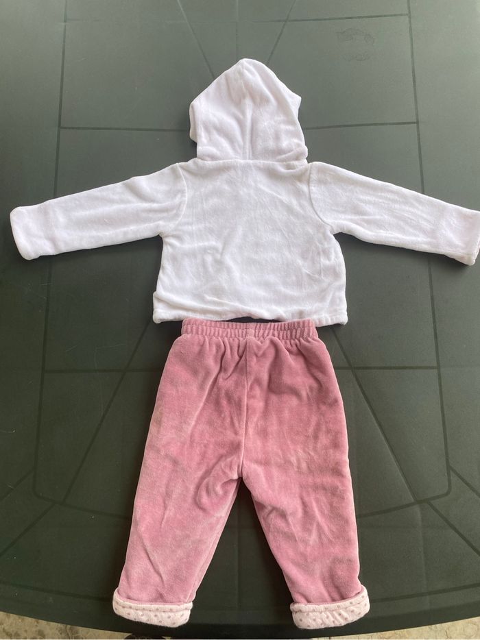 Ensemble chaud hiver fille 6 - 9 mois - photo numéro 2