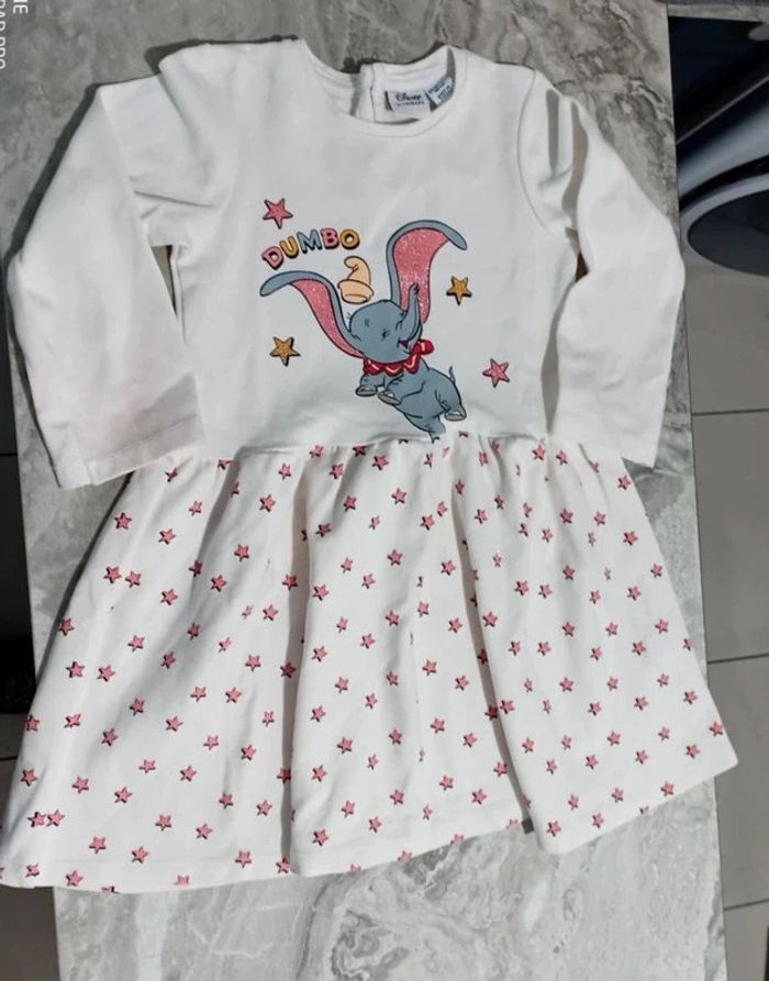 Robe dumbo Disney 24/36 mois