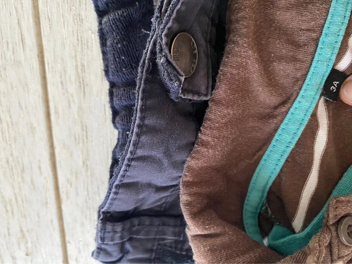 Ensemble polo + pantalon jean 3 ans - photo numéro 7
