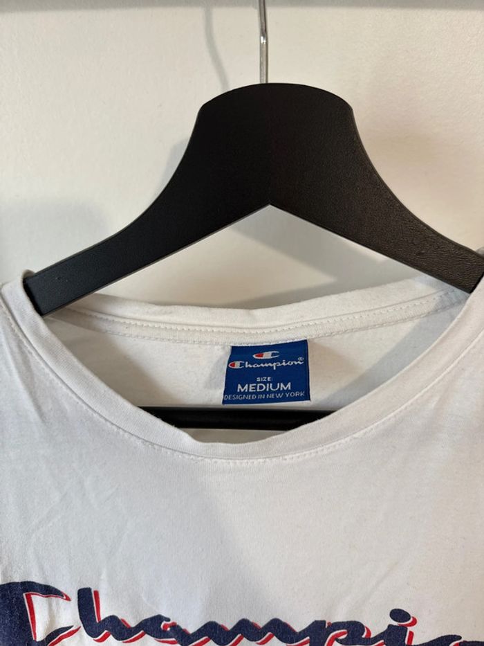 Tee shirt Champion X Suprême - photo numéro 4