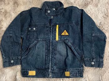 Veste Jean Bleu Marine Garçon taille 6/7 ans Marine De La Marque Prénatal 