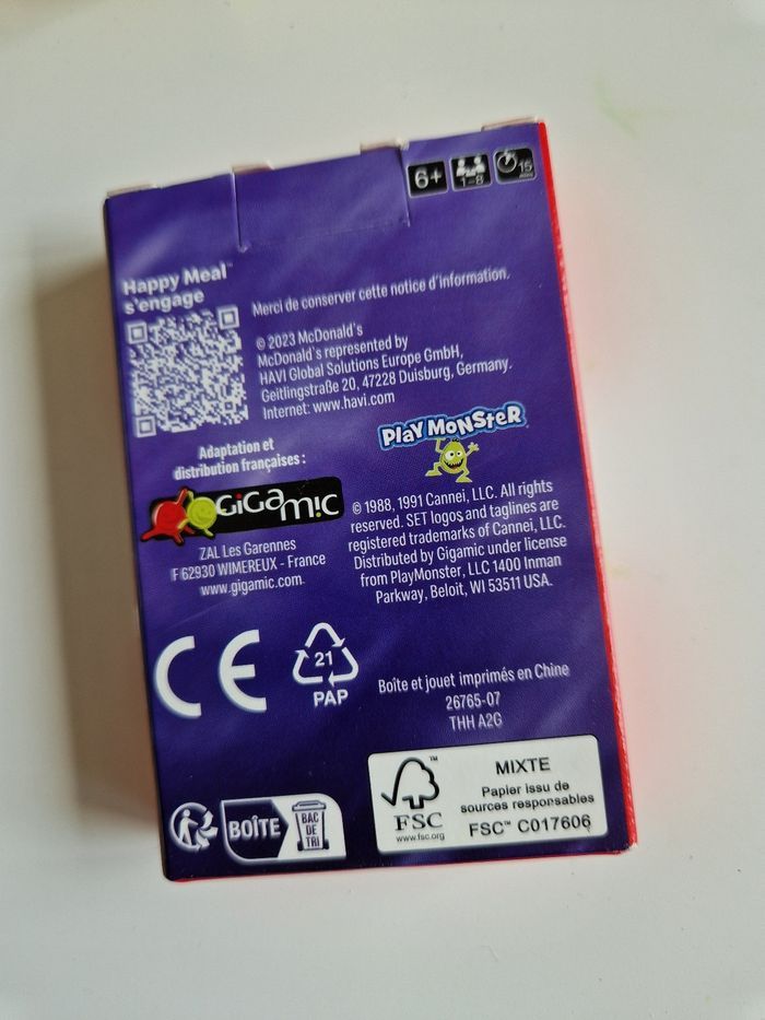 Lot de 4 jeux de mc Donald neuf - photo numéro 5