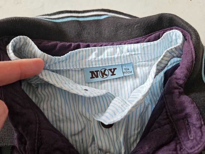 Polo ml garçon NKY 10 ans FEM1 - photo numéro 4