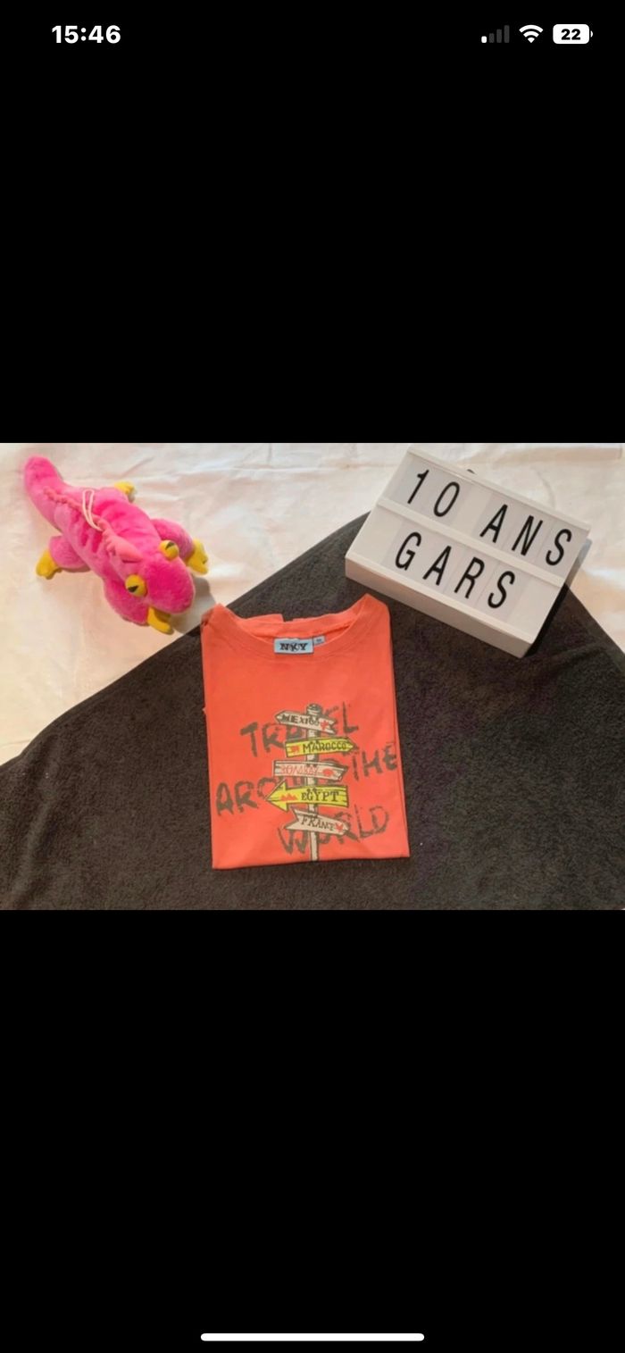 Tee-shirts 10ans gars - photo numéro 4