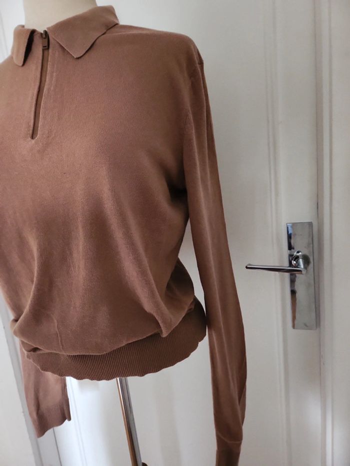 Pull col polo Zara - photo numéro 3