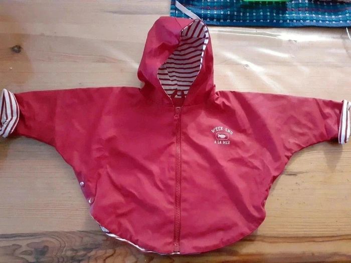 Imperméable façon poncho 3 mois Mixte