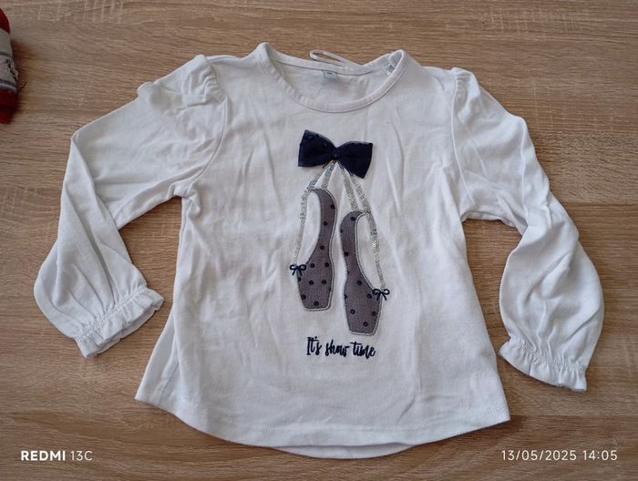 T-shirt manche longue ballerine