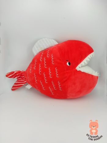 Peluche Poisson Rouge Piranhas Hema