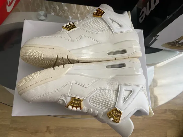 Air Jordan 4 rétro wmns white gold - photo numéro 14