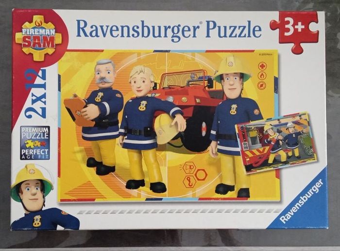 2 puzzle Sam le pompier