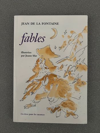 Livre Fables de Jean de Lafontaine