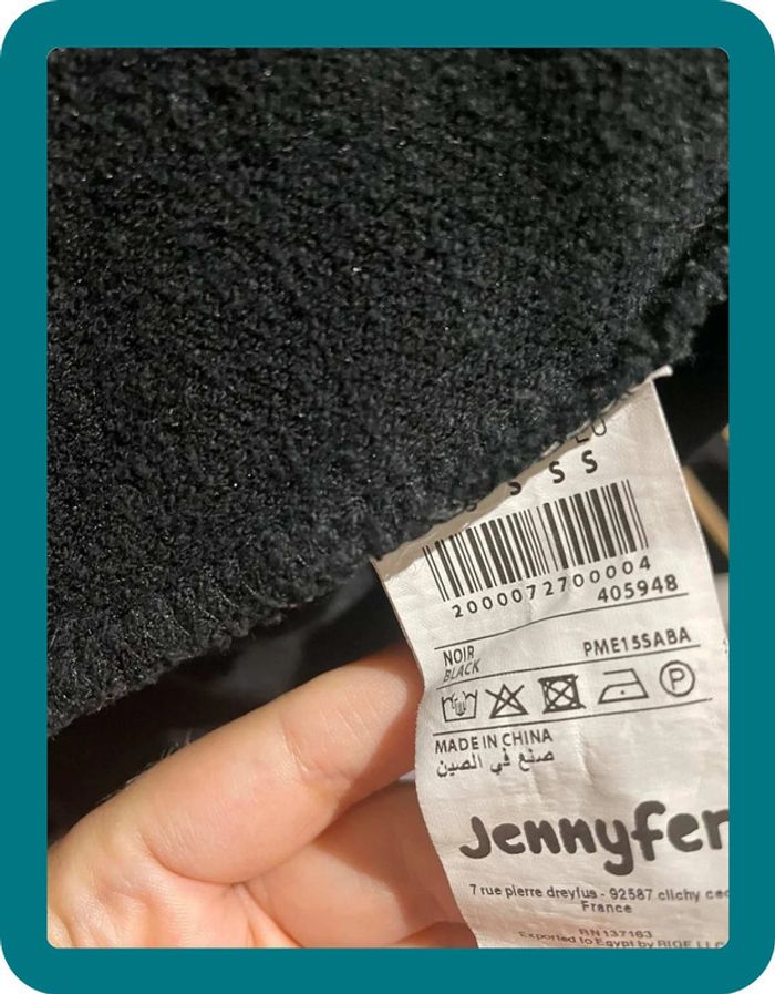 Perfecto simple noir unis avec poches - S - photo numéro 5